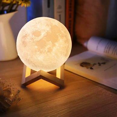 LAMPARA LUNA 3D - De Shopping Store