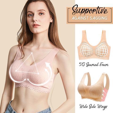 ¡CANTIDADES LIMITADAS! BRASIER 5D WIRELESS LATEX CONTOUR BRA - De Shopping Store