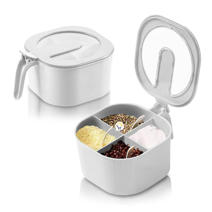 🍵PRACTICO ORGANIZADOR DE CONDIMENTOS Y ESPECIAS CON TAPA🍵 - De Shopping Store