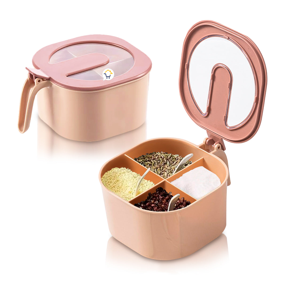 🍵PRACTICO ORGANIZADOR DE CONDIMENTOS Y ESPECIAS CON TAPA🍵 - De Shopping Store